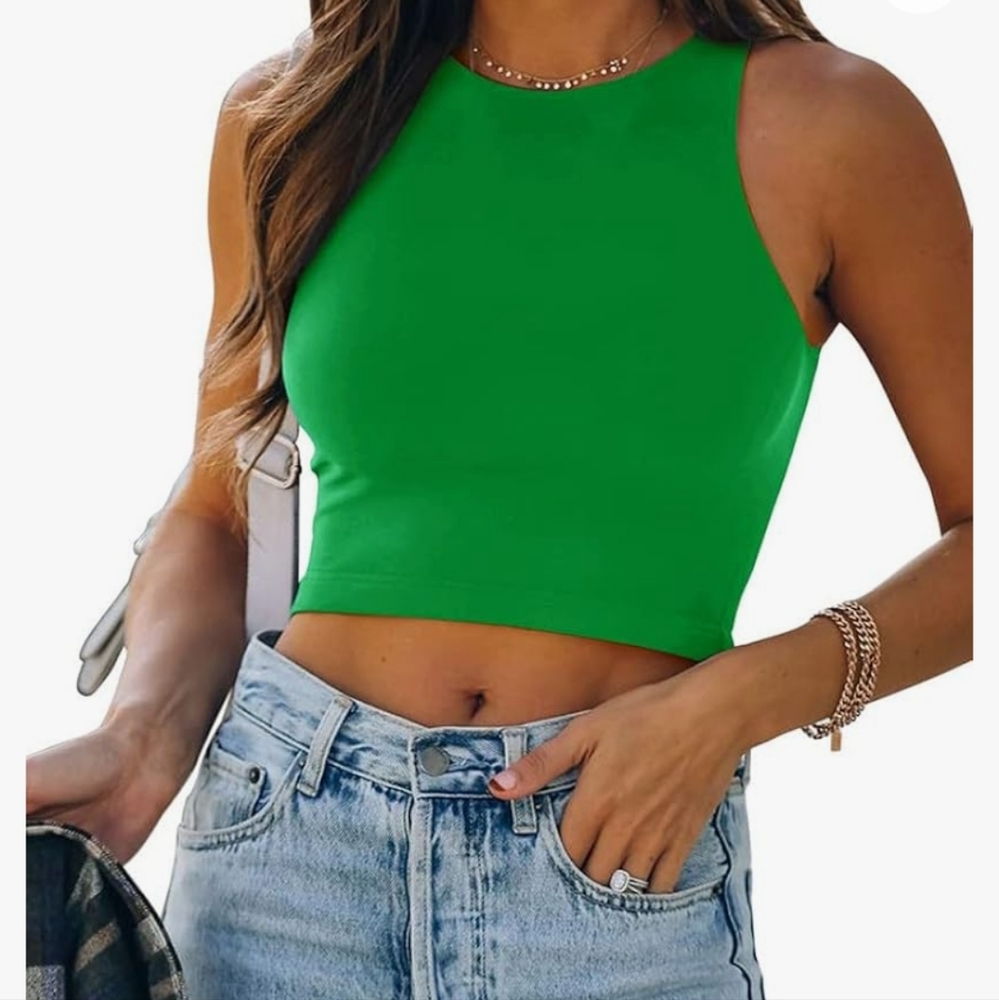 Green crop tank